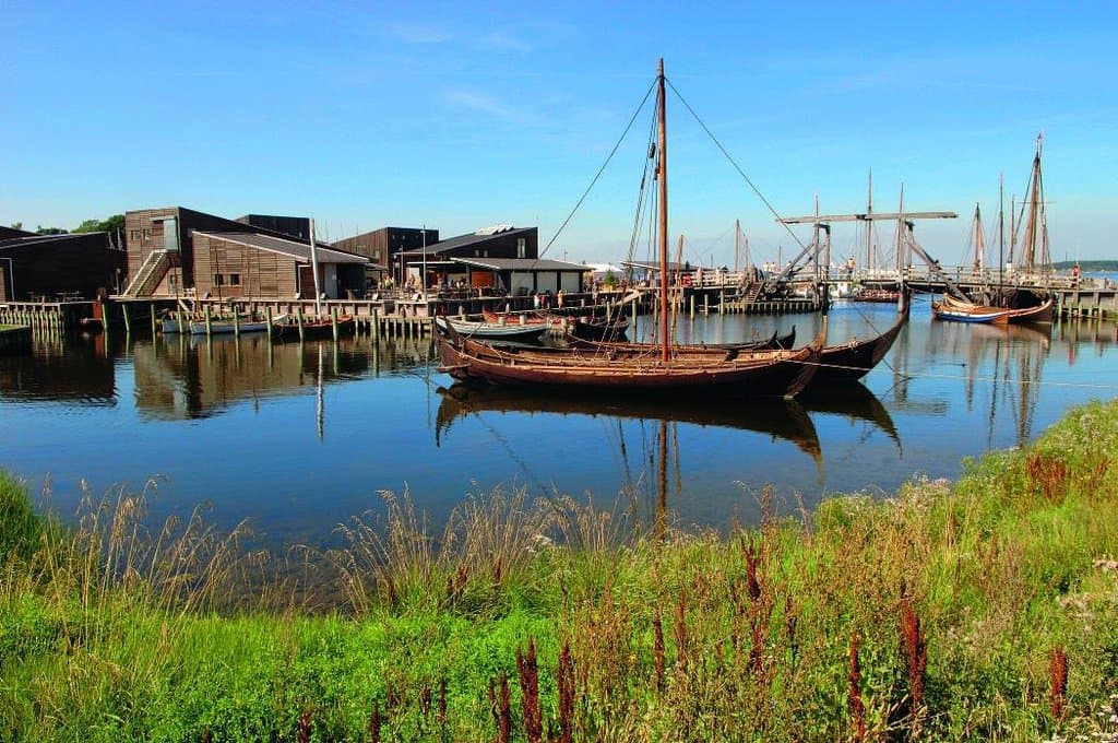 Visit the scenic Museum Harbour and the reconstructed Viking Ships