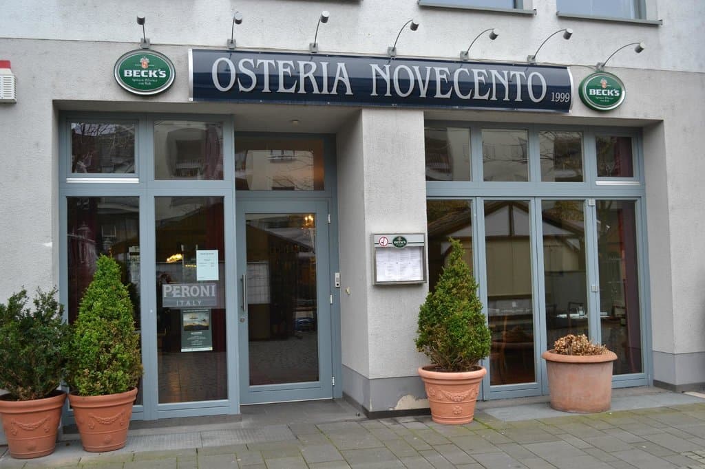 Eingang Osteria Novecento