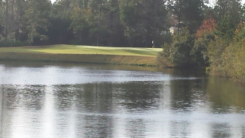 6th hole!