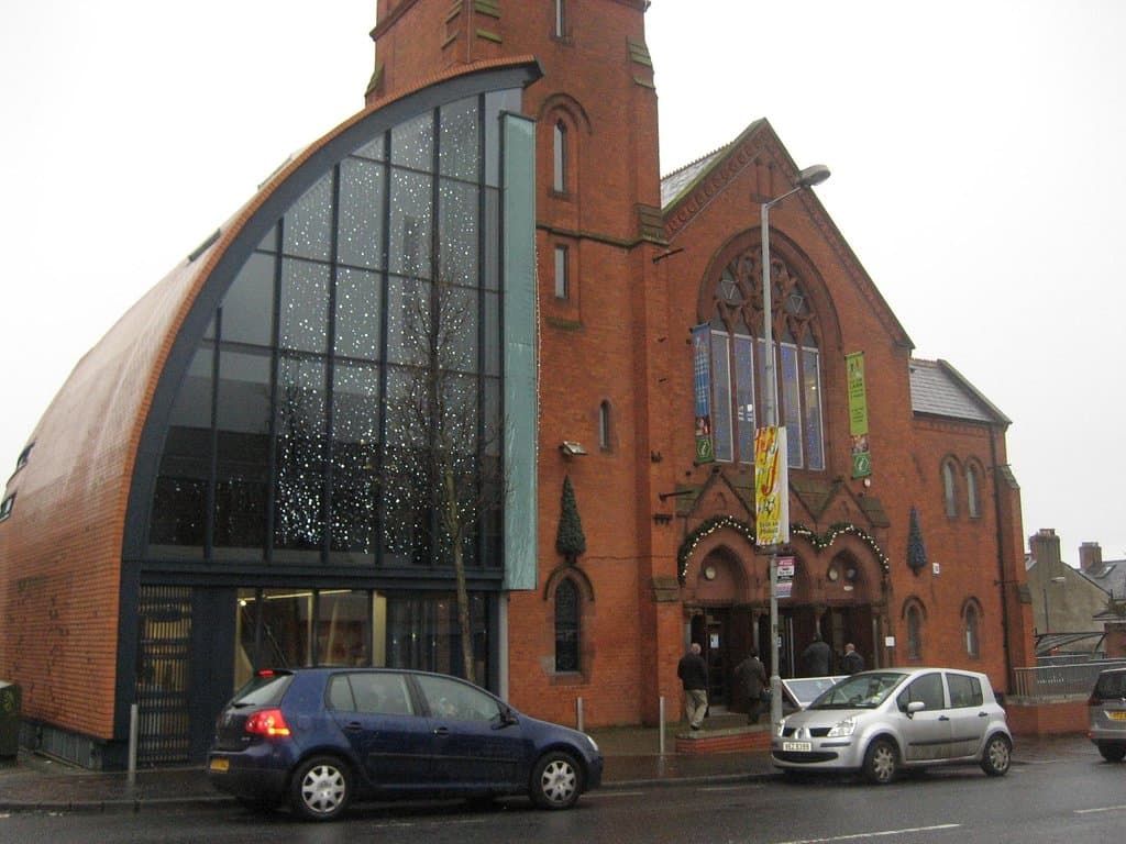 The building