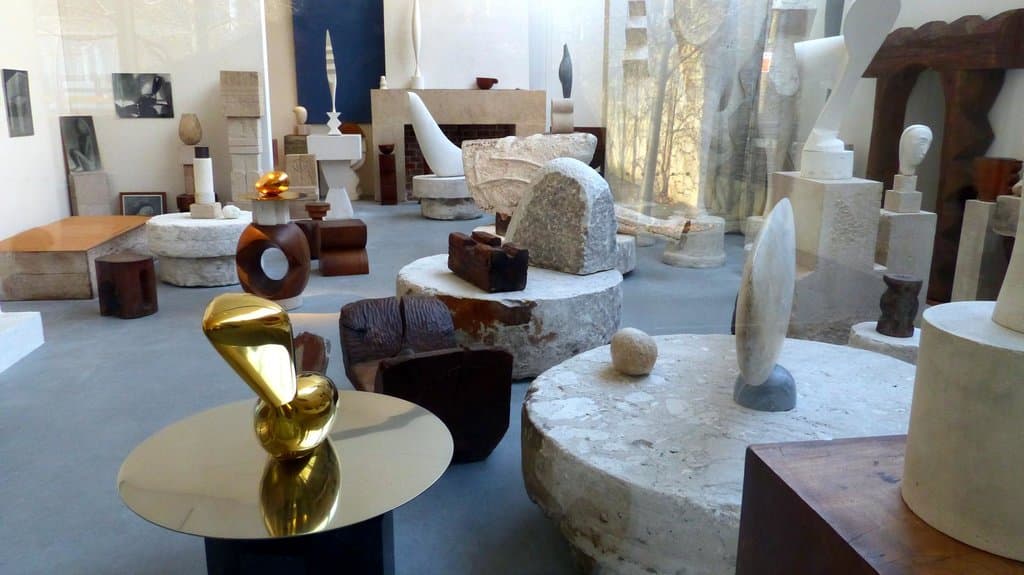 Atelier Brancusi - sculptures