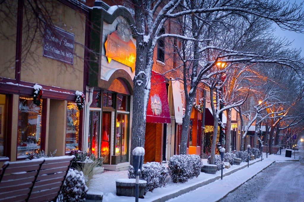 Old Colorado City is a great destination, no matter the weather.