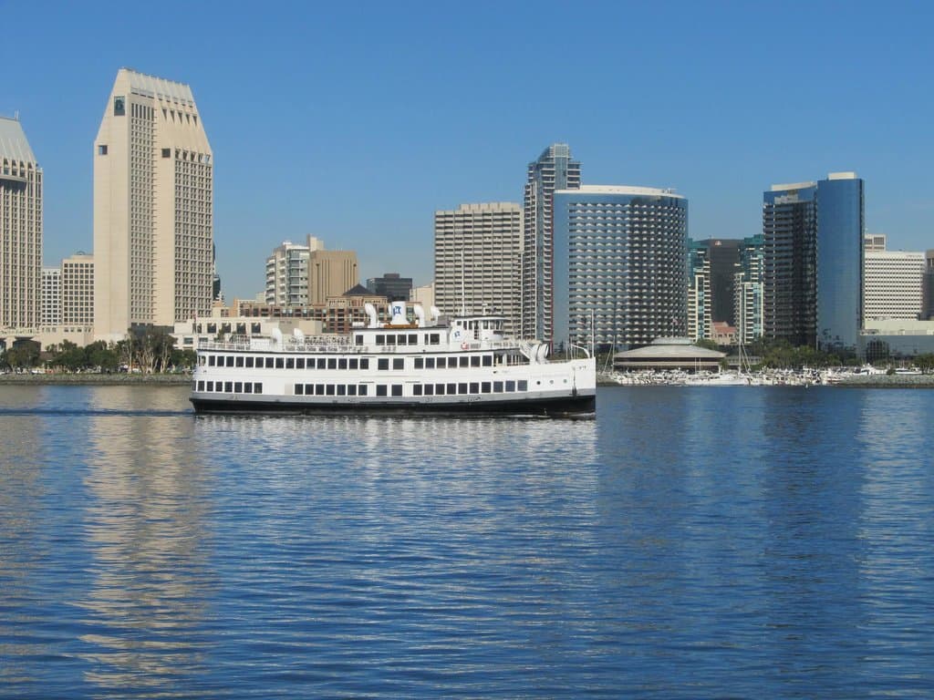 San Diego seen from Coronado Ferry Landing