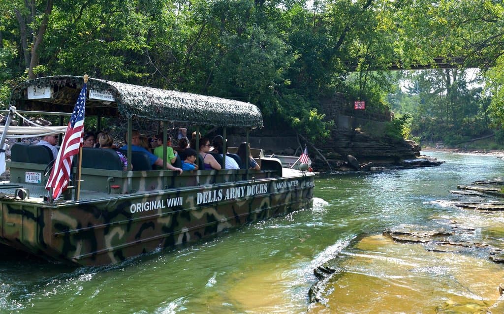 Dells Army Duck Up Dell Creek