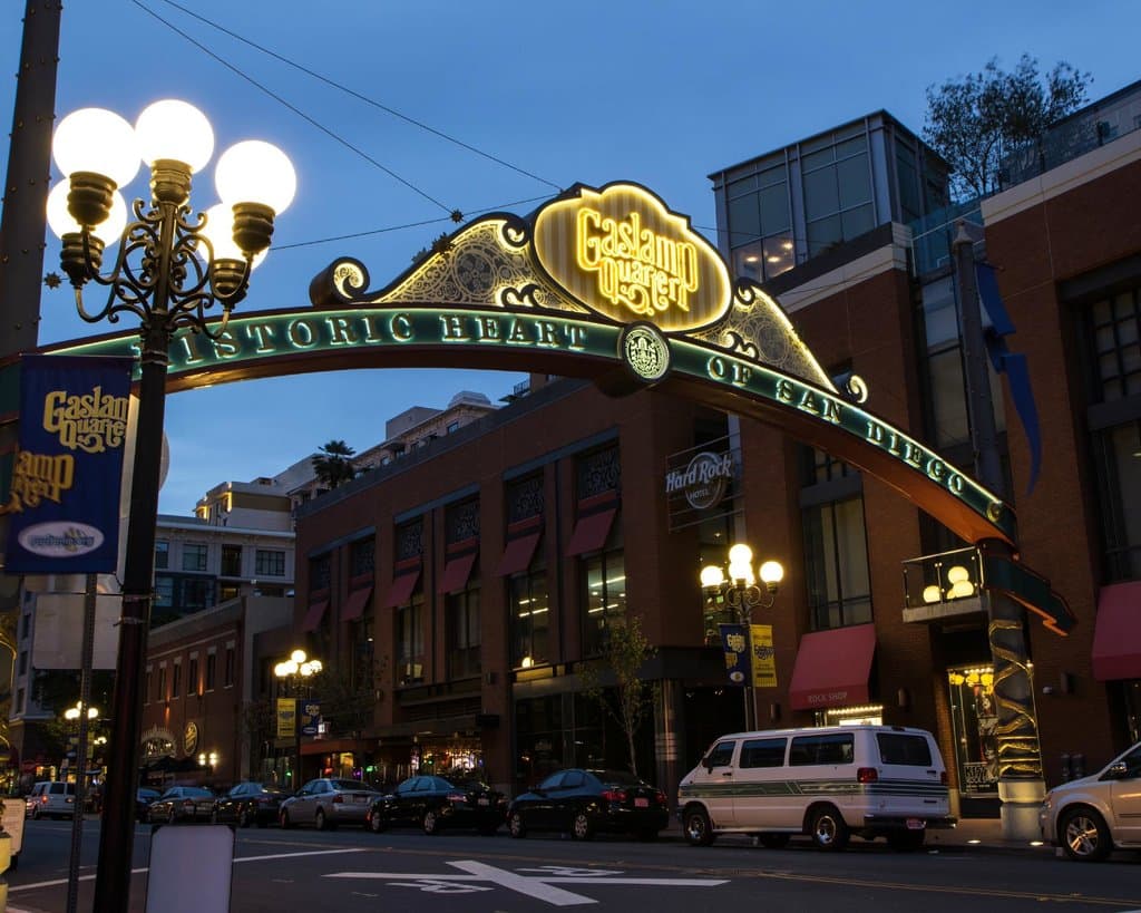 Gaslamp Quarter Sign
