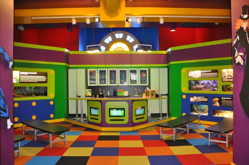the newly remodeled Kids' Lab...