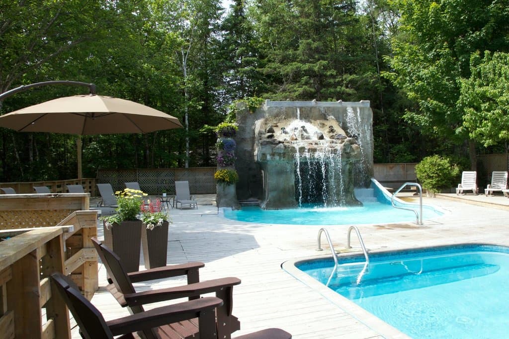 Notre terrasse plein soleil