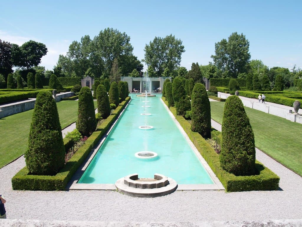 Formal Garden (designed 1935)  Parkwood, Oshawa