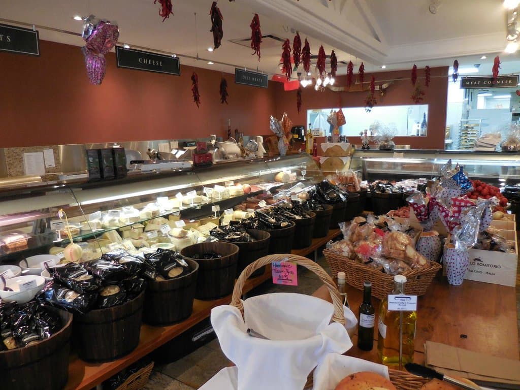 The deli counter