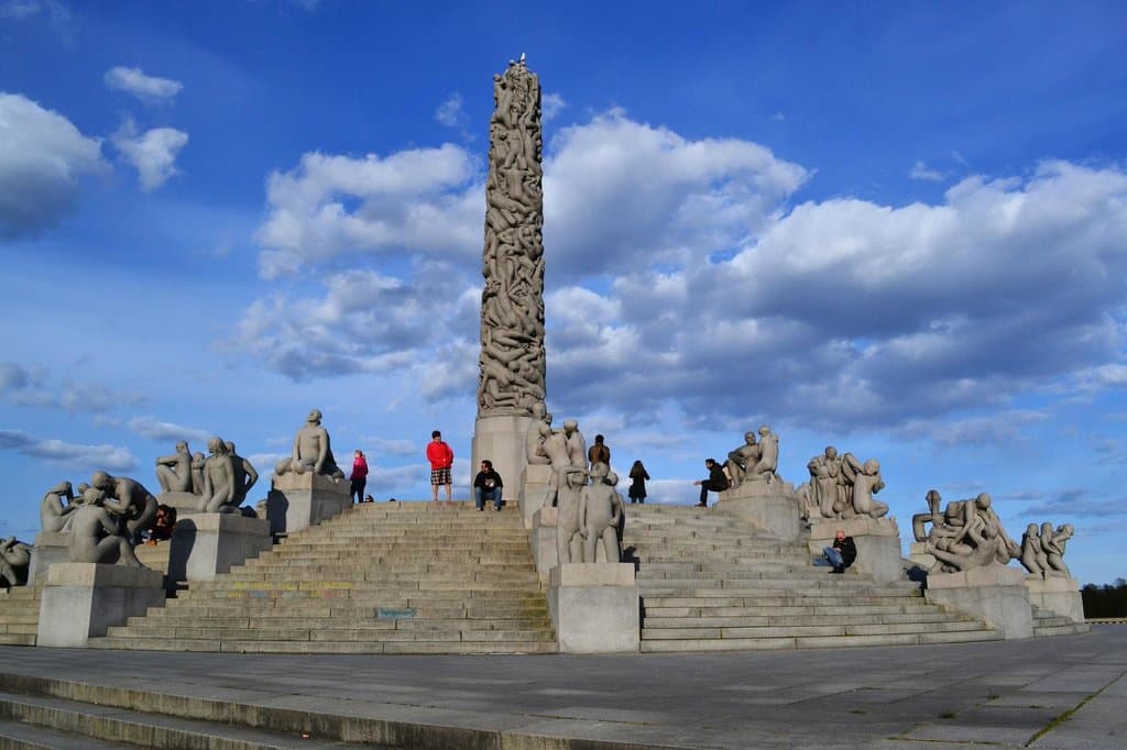 vigeland park, oslo