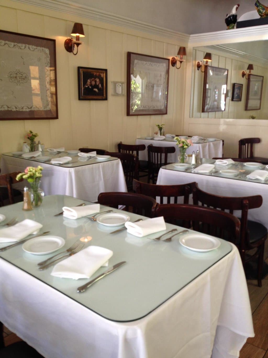 The very welcoming dining room