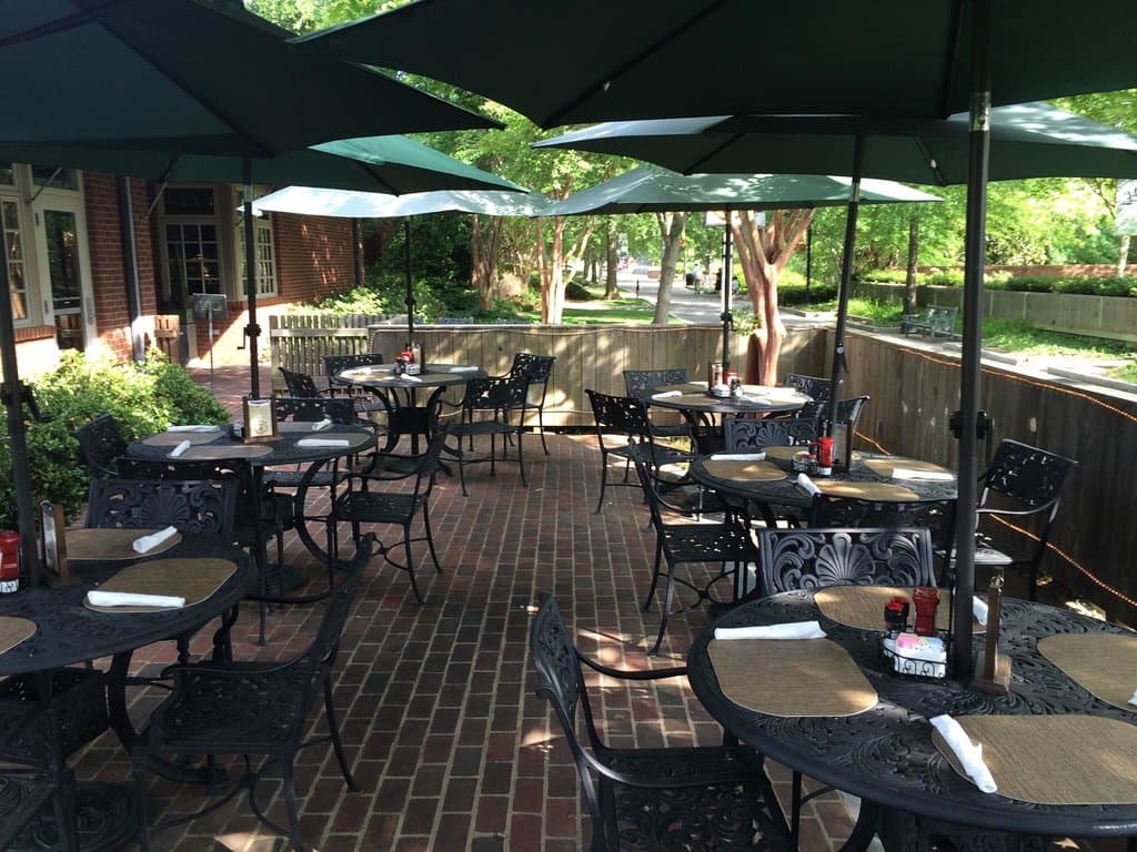 Spring is here and our patio awaits you!! Here at our Huzzah! BBQ & Grille. We are located in th