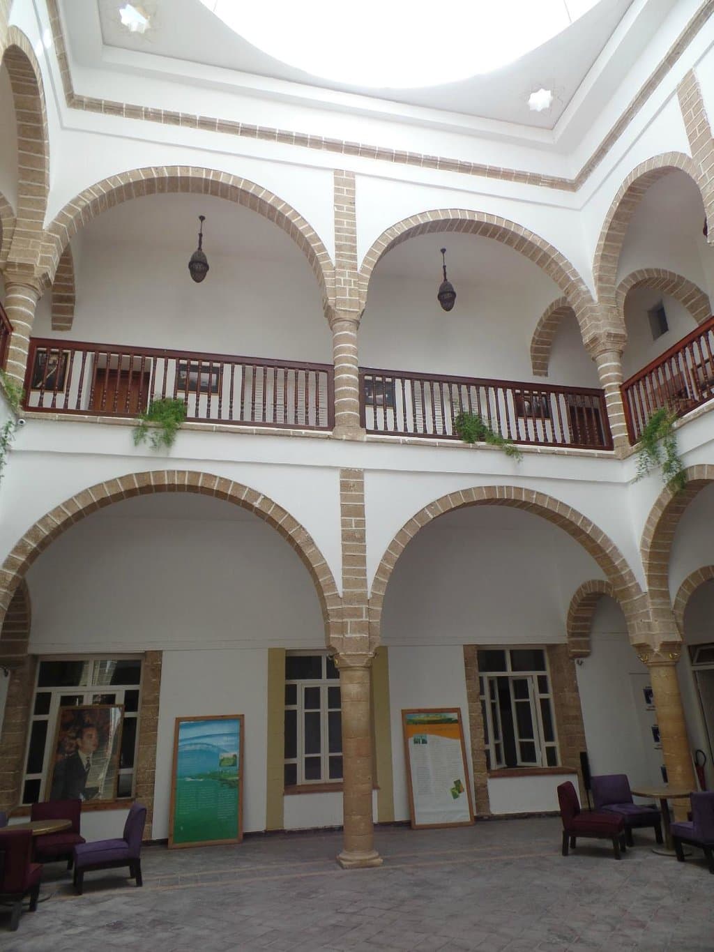 the inside