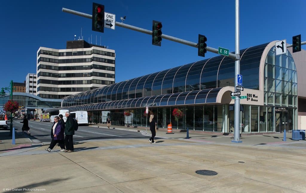 The William A. Egan Civic & Convention Center has 85,000 square feet of meeting space.
