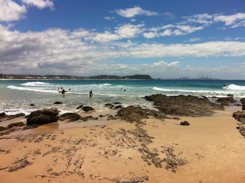 Amazing Currumbin beach