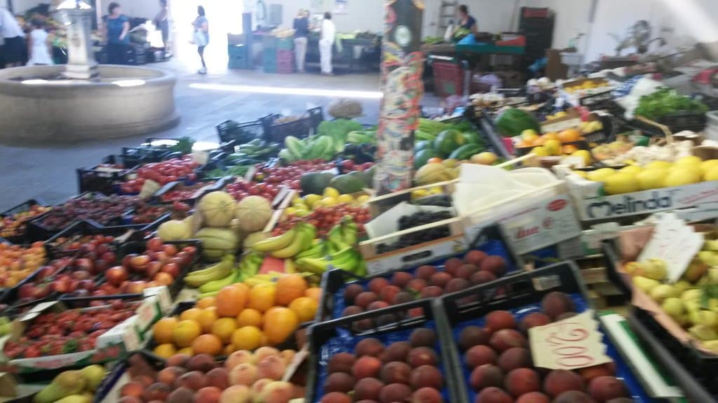Central Market in Alghero,Sardinia