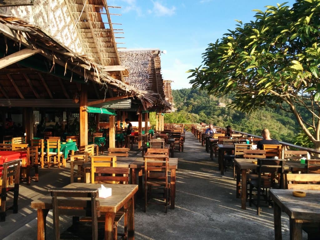 the beach bar itself