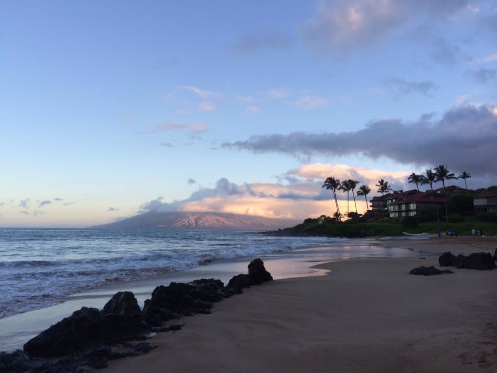 Sunrise at Polo Beach, July 2014