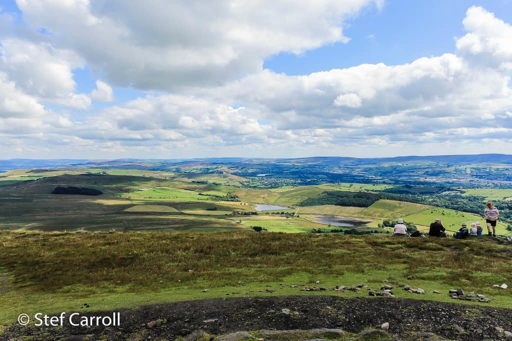 A view from the trig point.