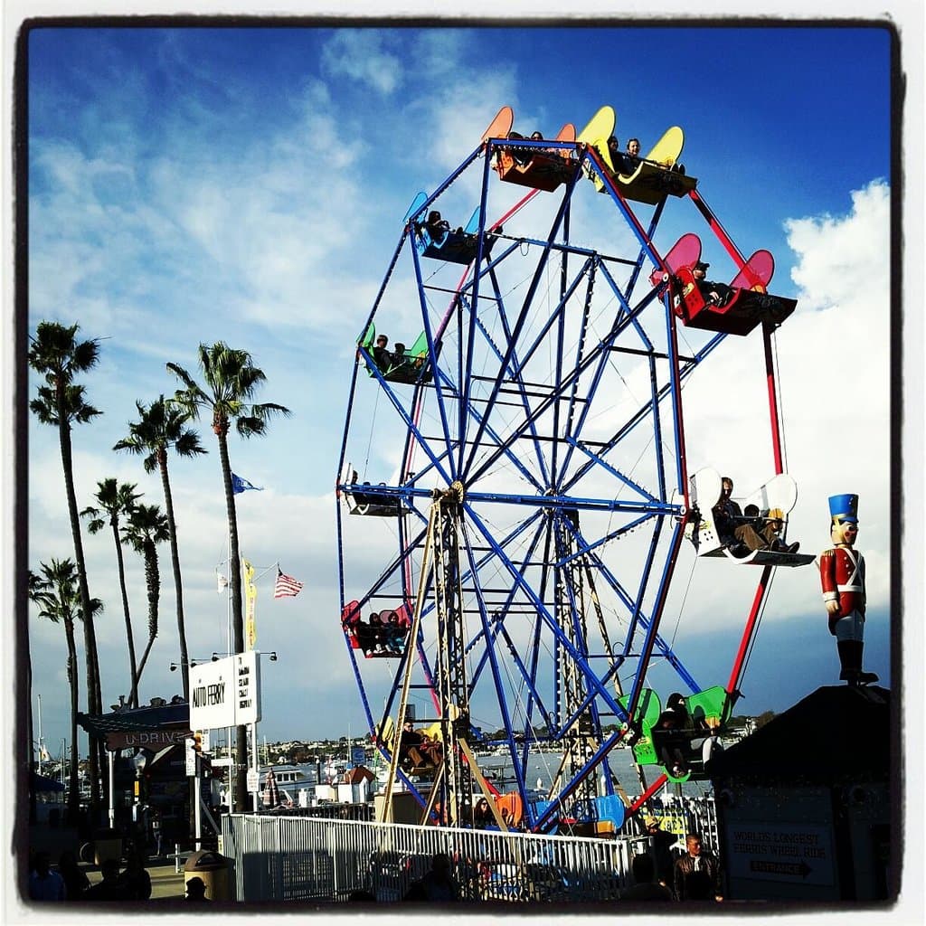 Balboa Fun Zone in winter