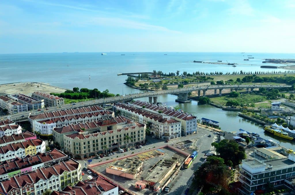 View from Taming Sari Tower