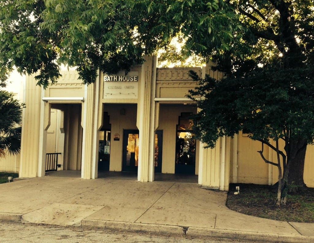 Bath House Cultural Center - front entrance
