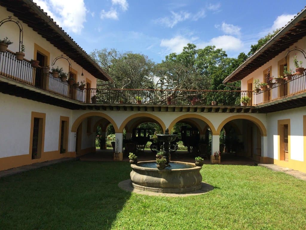 inner courtyard