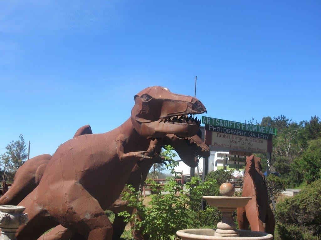 Dinosaurs of Spanish Town, Half Moon Bay, CA