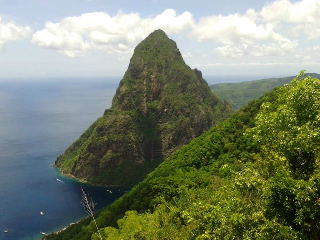 View of Piton