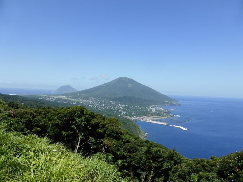 八丈富士がきれいです