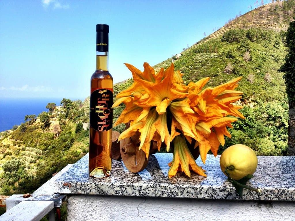 i colori dello Sciacchetrà sul balcone di Bargòn