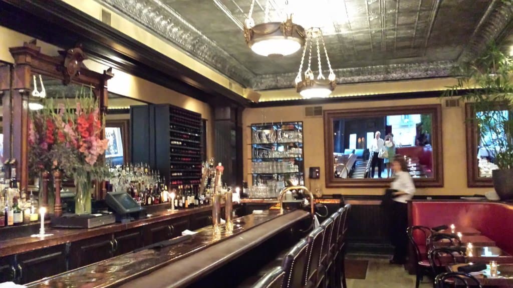 Bar area as you enter