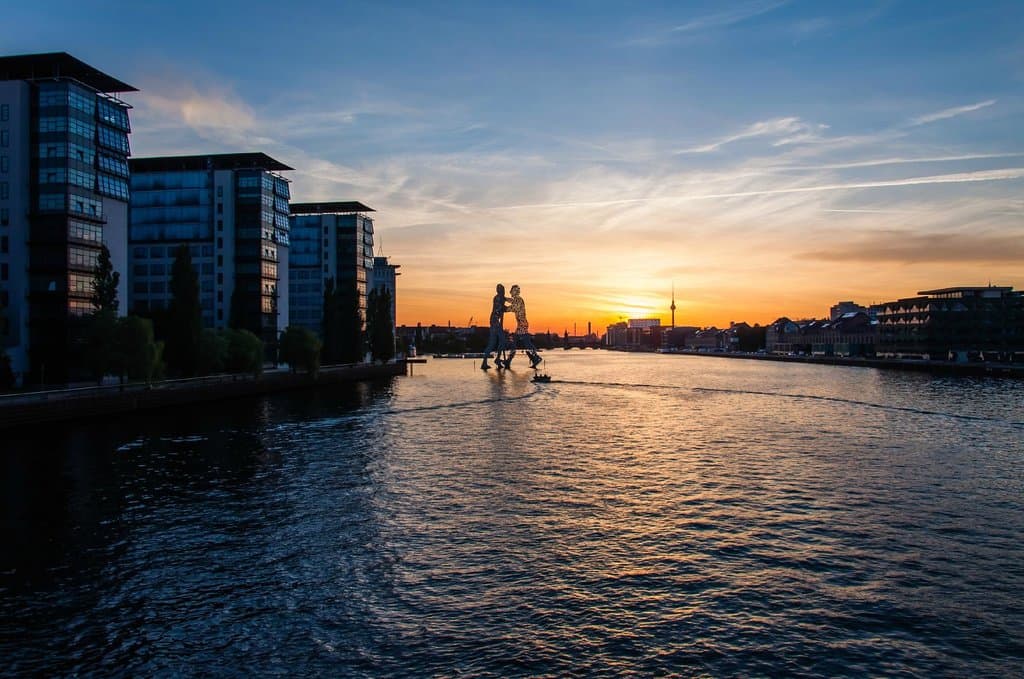 Molecule Men Sculpture