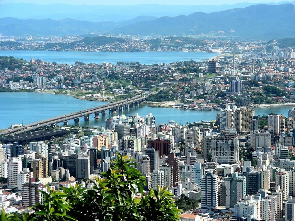 Vista Morro da Cruz em Florianópolis 6