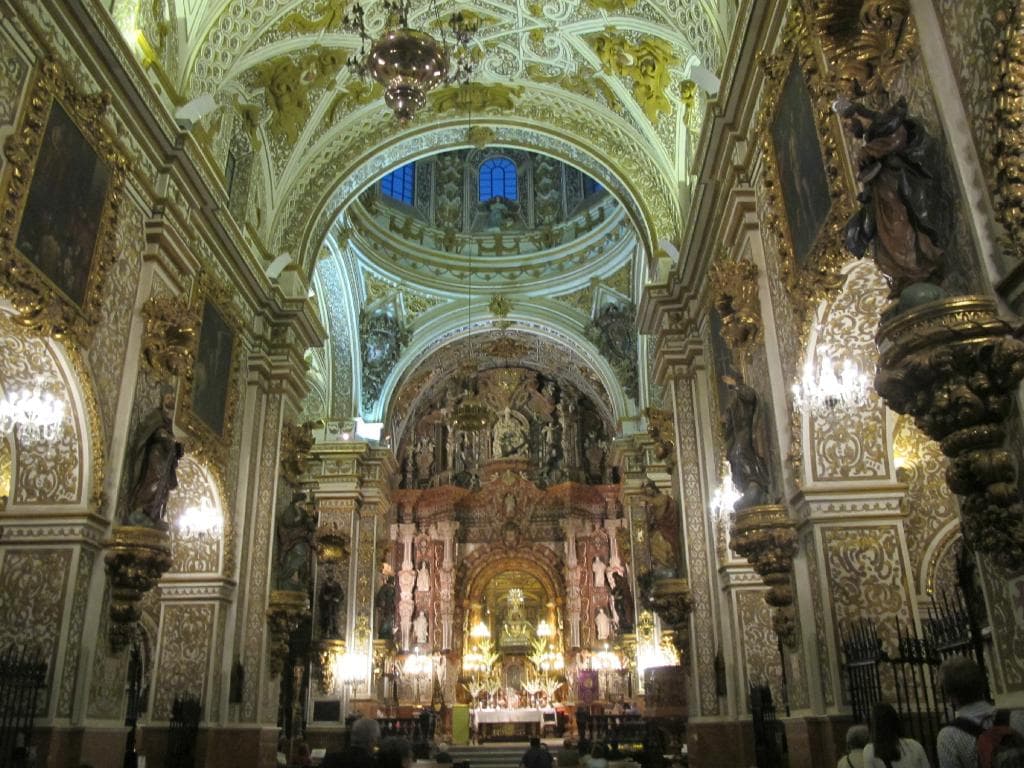 Ornate interior