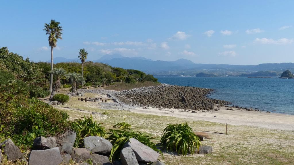 Shimabarahanto Prefectual Park - Tip with beach