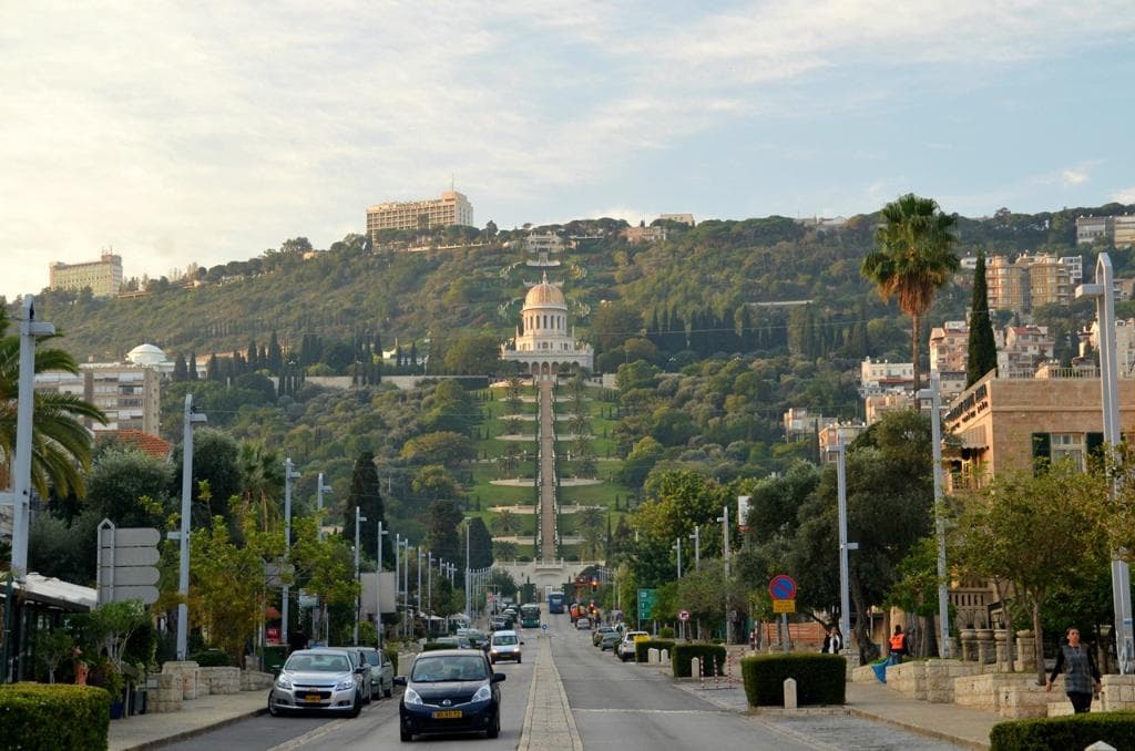 Bahai Garden view