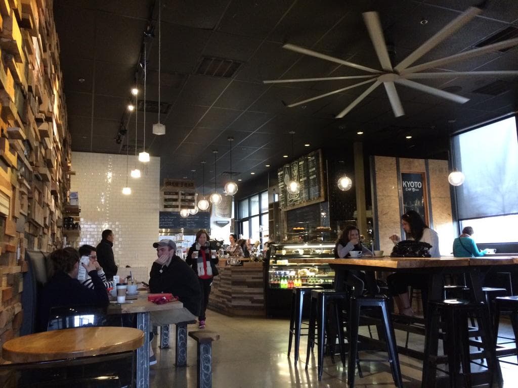 Inside Onyx Coffee Lab in Springdale.