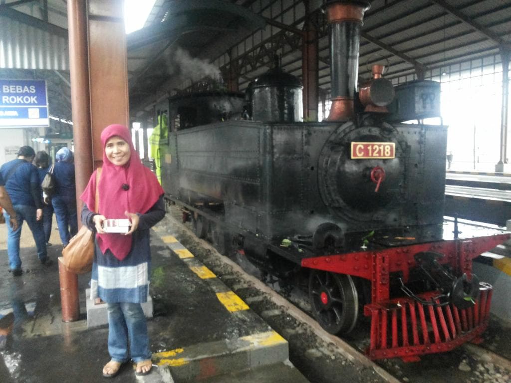 The steam loco... an old soldier never dies....