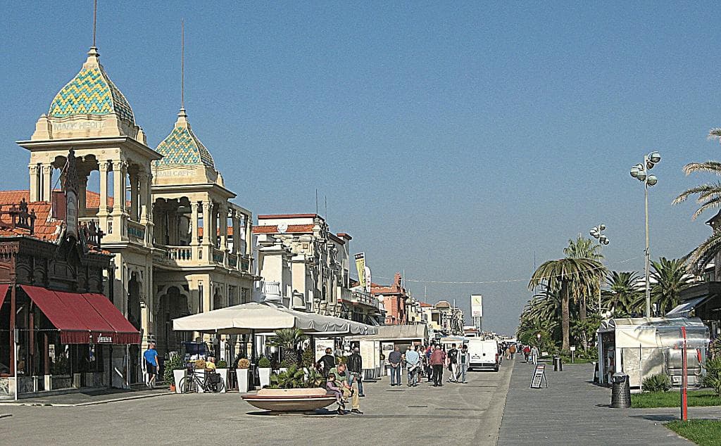 Viale Margherita a Viareggio!