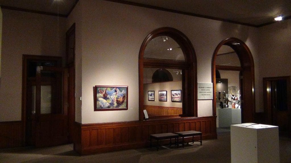 Carnegie Art Center is housed in original Carnegie Library frequented by author Maud Hart Lovela