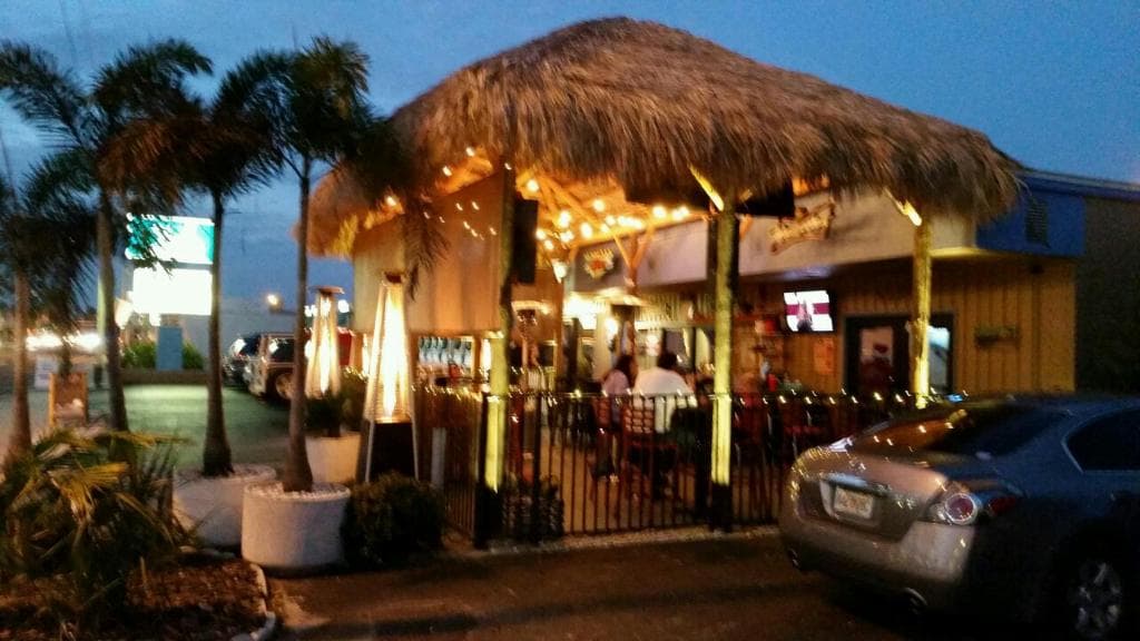 It's a tiki hut kind of night!