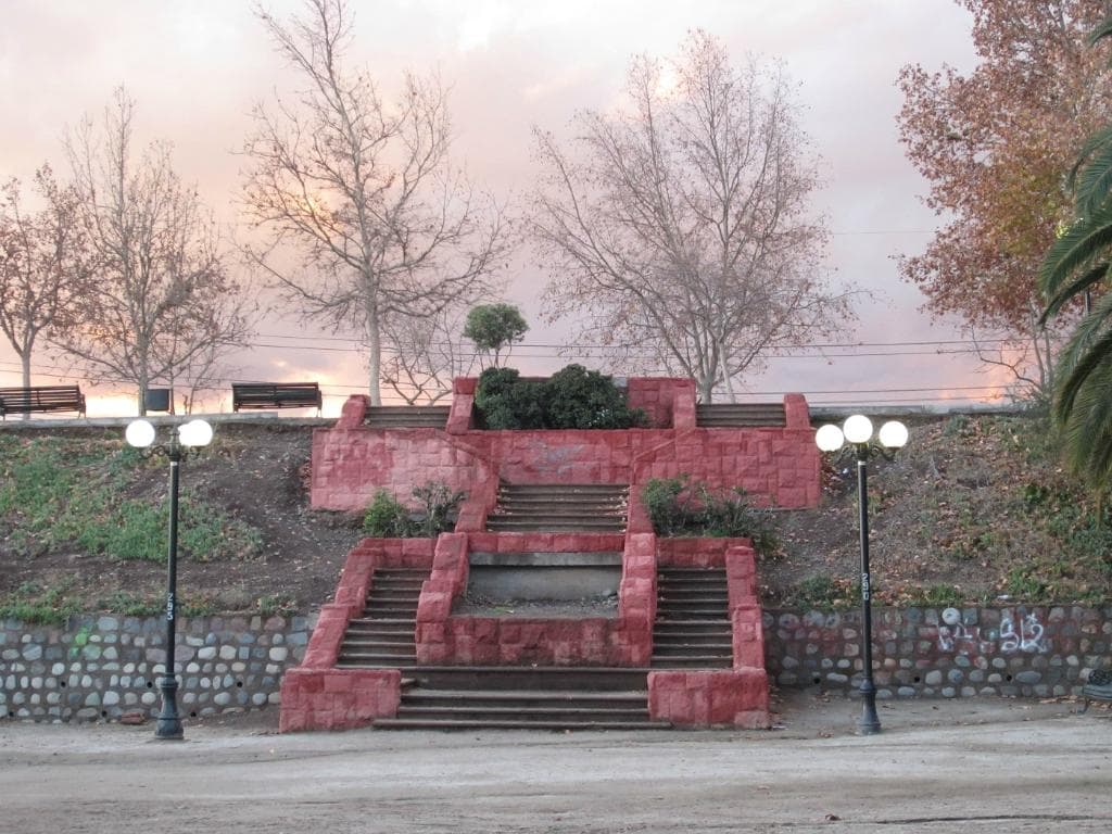 Stairs - Parque de Los Reyes - Santiago