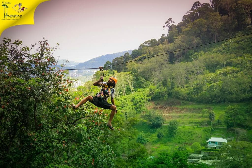 Flying Hanuman Zipline Phuket