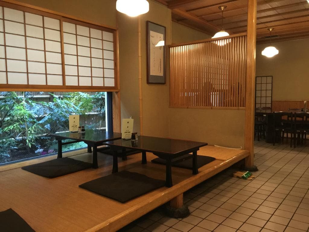 Traditional seat, on ground floor before it filled up in 5 more minutes, there is upstair as wel