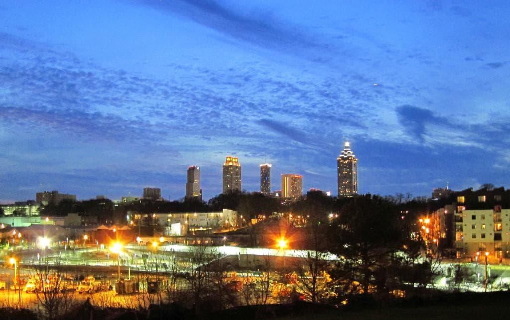 Atlanta Skyline from the Beltline