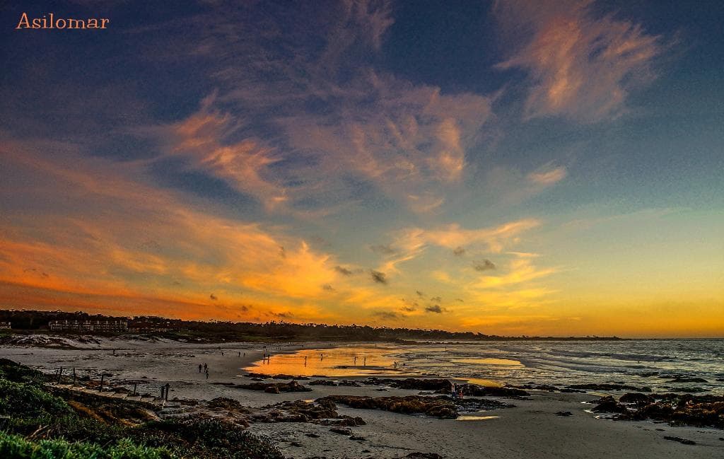 Asilomar at sunset