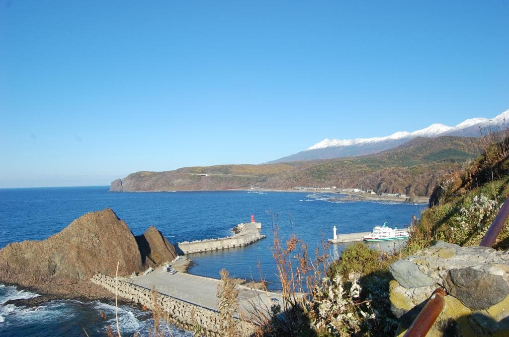 View of the harbour from the top