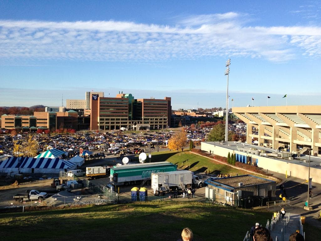 Tailgate from the hill