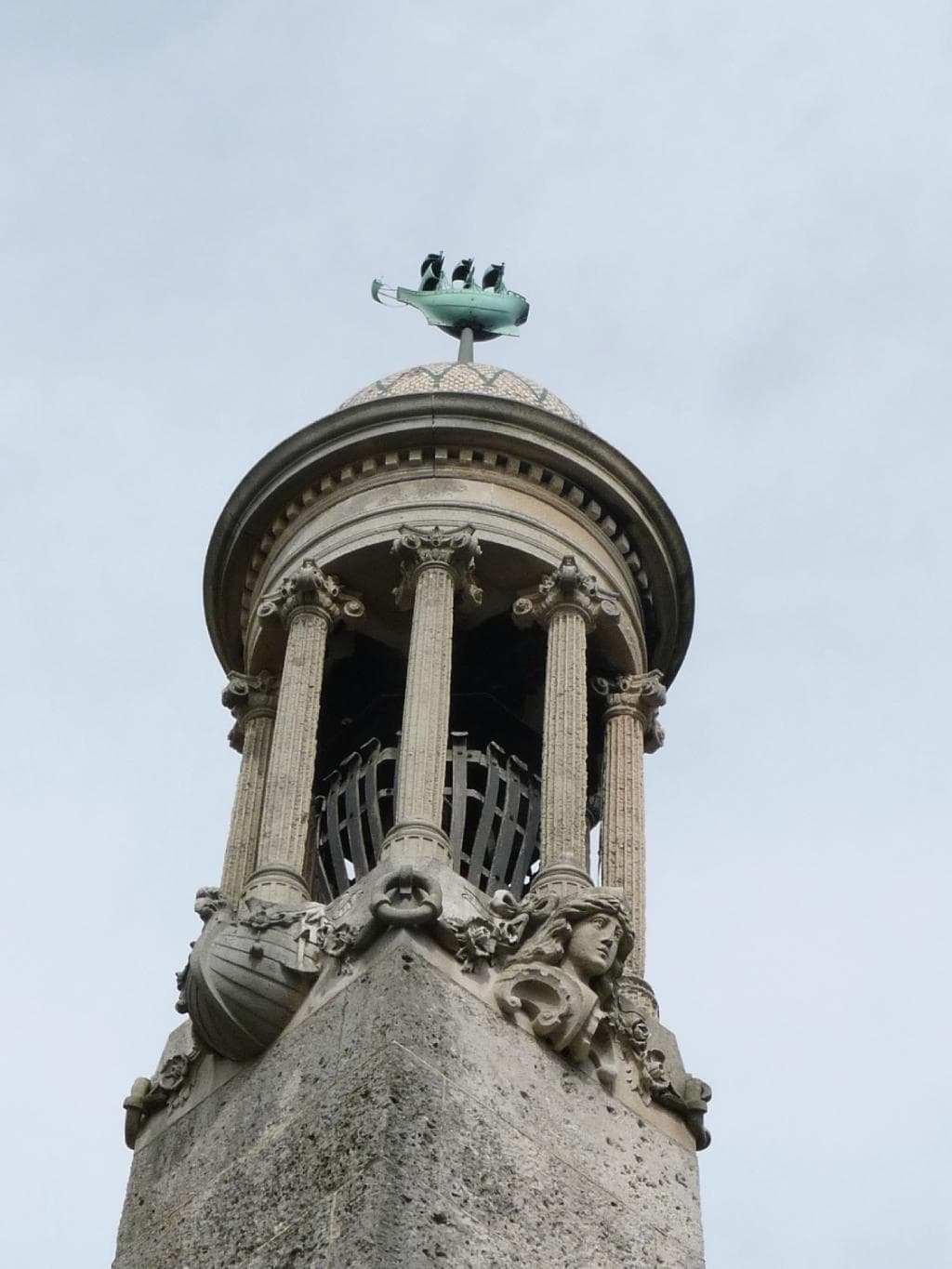 Top of Mayflower Memorial